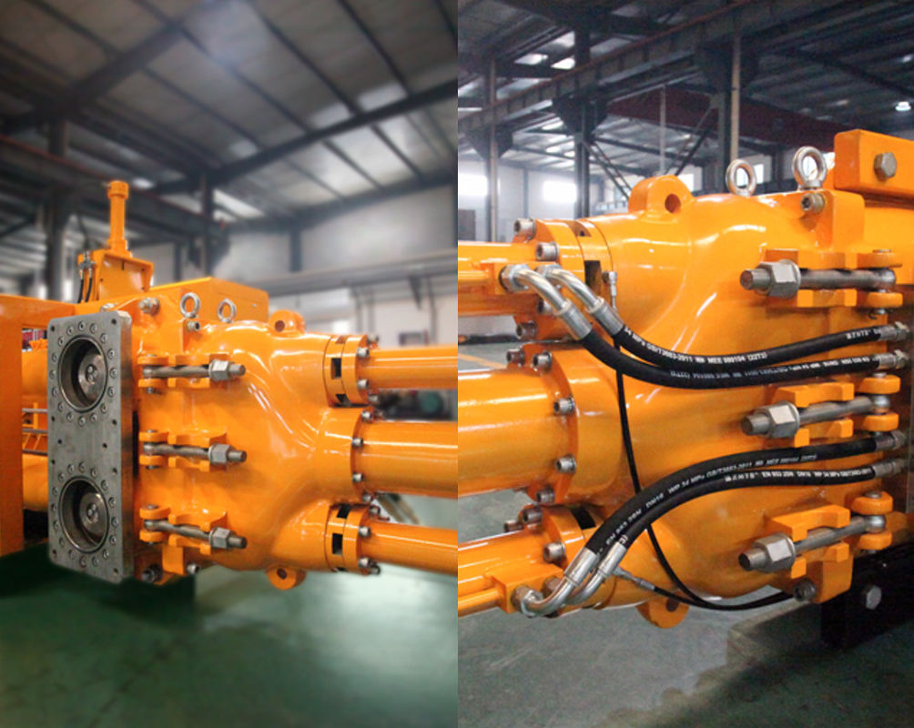 Hydrauliczna pompa cieczy transportowej 10m3 / h, dwucylindrowa pompa tłokowa